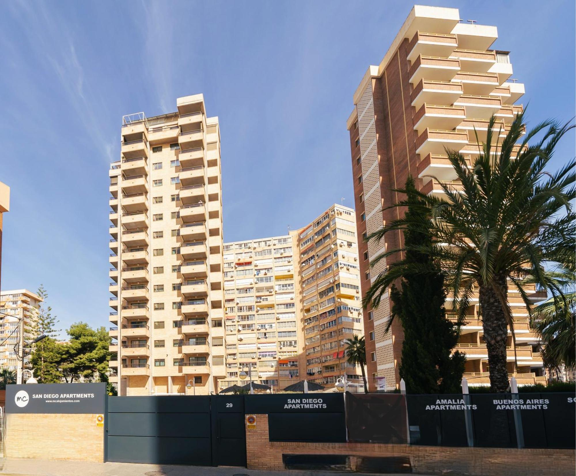 San Diego Apartments By Mc Benidorm Eksteriør bilde